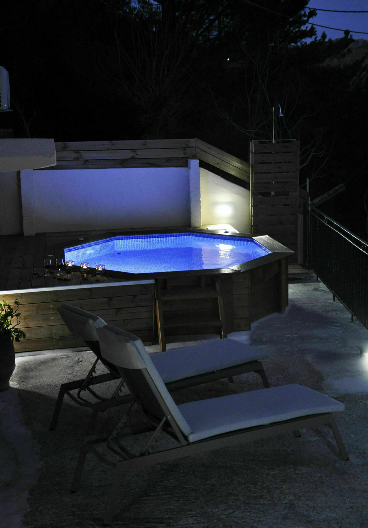 Villa Lakki Heated Round Pool Jacuzzi Lakkoi Экстерьер фото